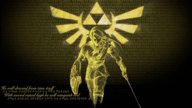 Link, The Legend of Zelda, Nintendo, Master Sword, Hylian Shield HD Wallpaper Desktop Background