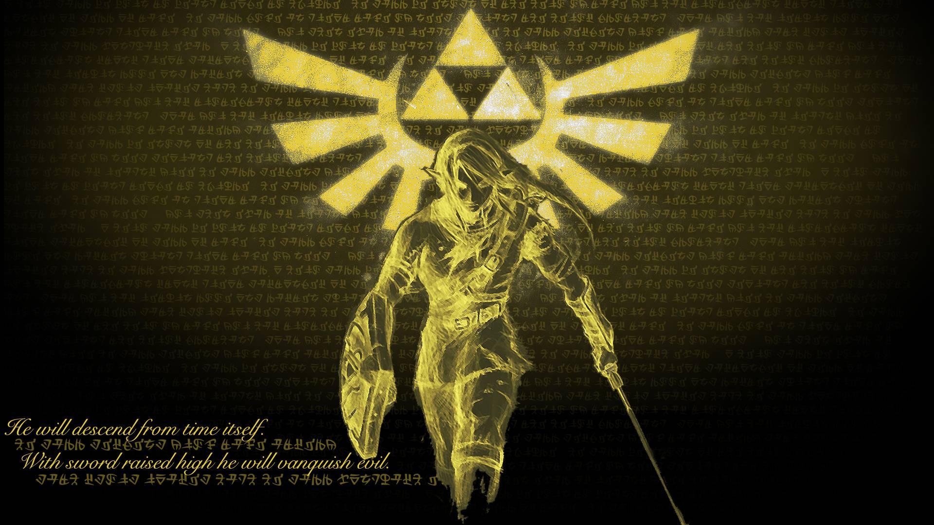 Link, The Legend of Zelda, Nintendo, Master Sword, Hylian Shield Wallpaper