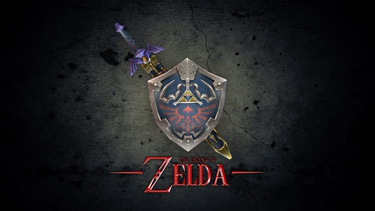 The Legend of Zelda, Nintendo, Master Sword, Hylian Shield HD Wallpaper Desktop Background