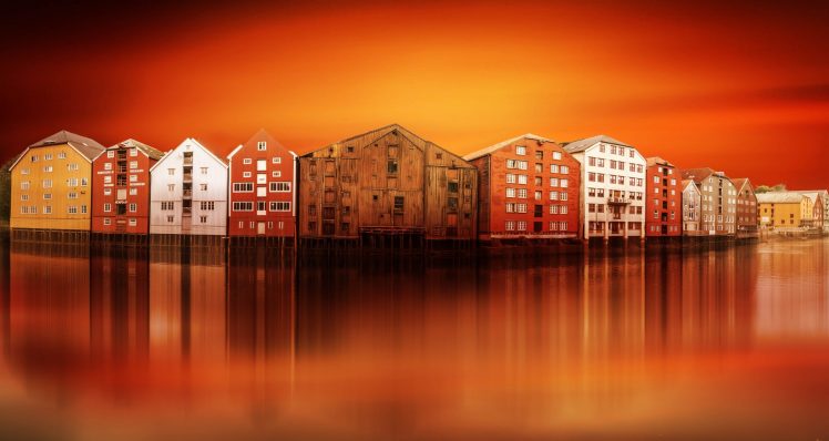 cityscape, Trondheim, Norway HD Wallpaper Desktop Background