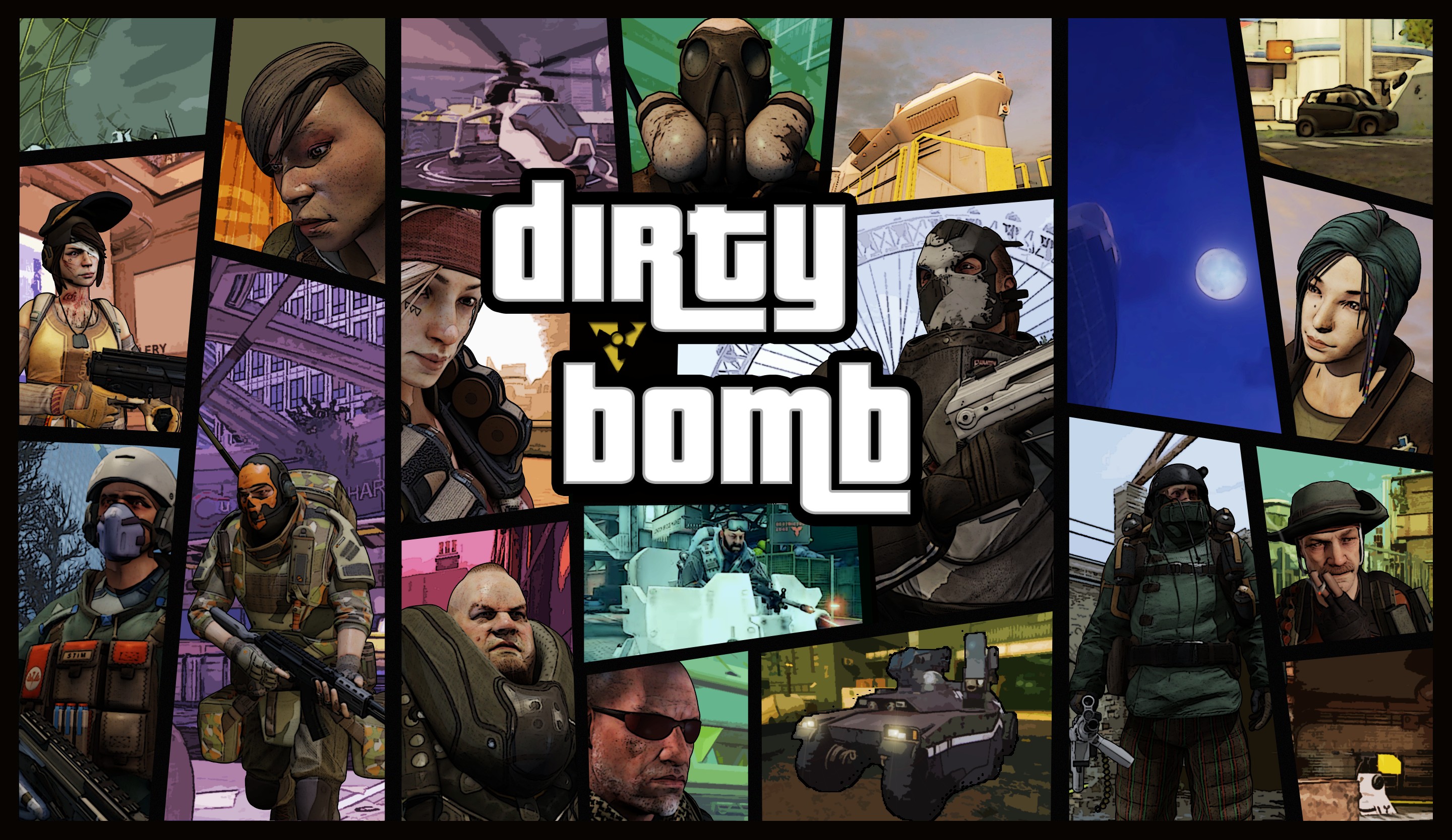 Dirty Bomb, Grand Theft Auto Wallpaper