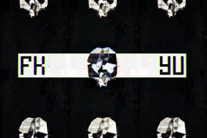 abstract, Glitch art, Low poly, Skull