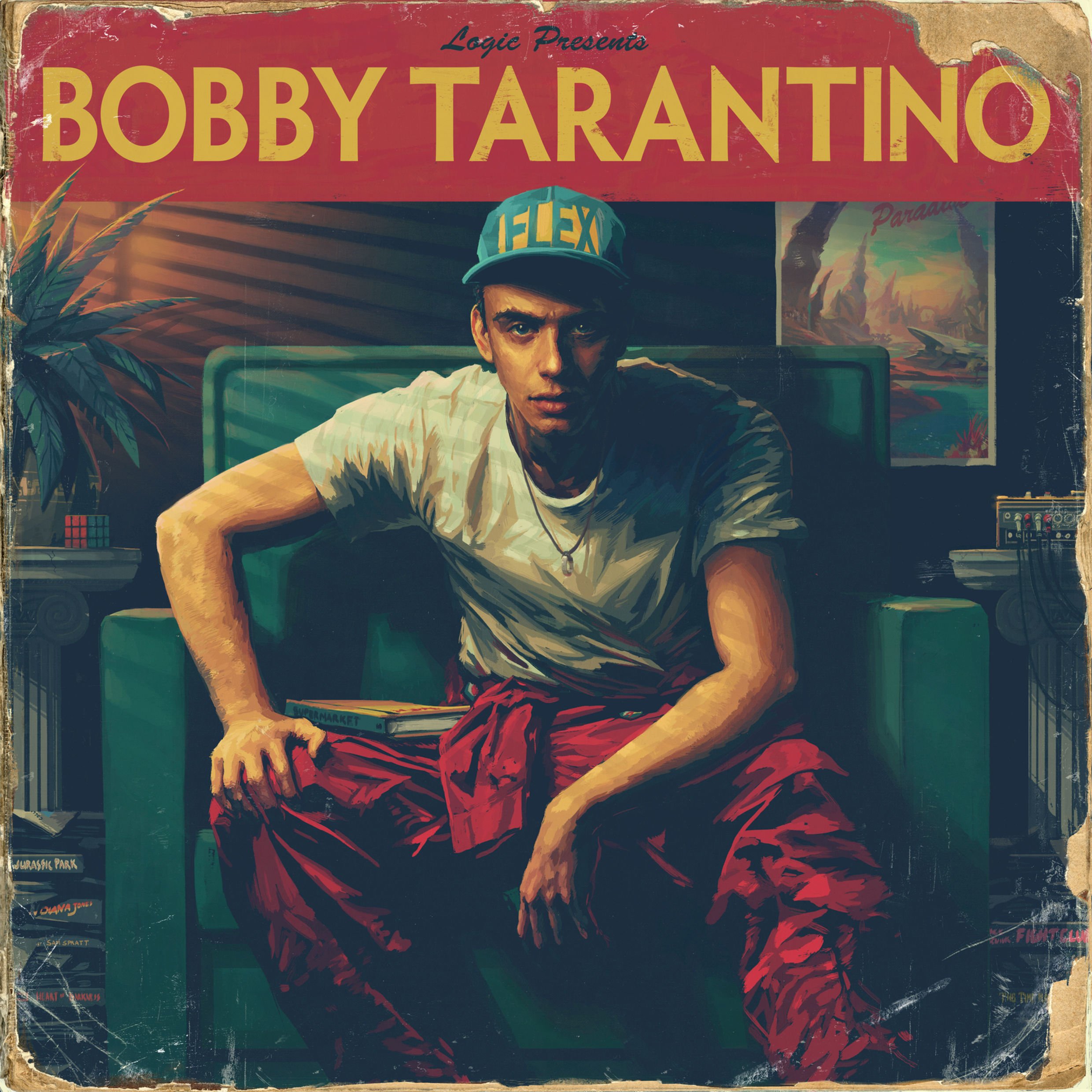bobby tarantino, Rap, Hip hop, Album covers, Logic, Illustration Wallpaper