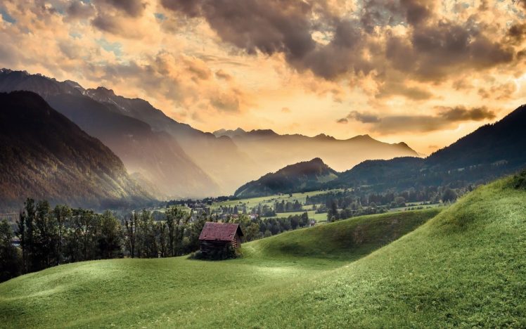 nature, Landscape, Sky, Mountains HD Wallpaper Desktop Background