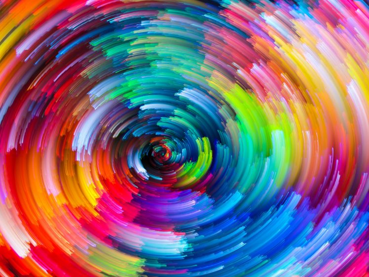 abstract, Artwork, Colorful, Painting, Splashes, Swirl HD Wallpaper Desktop Background