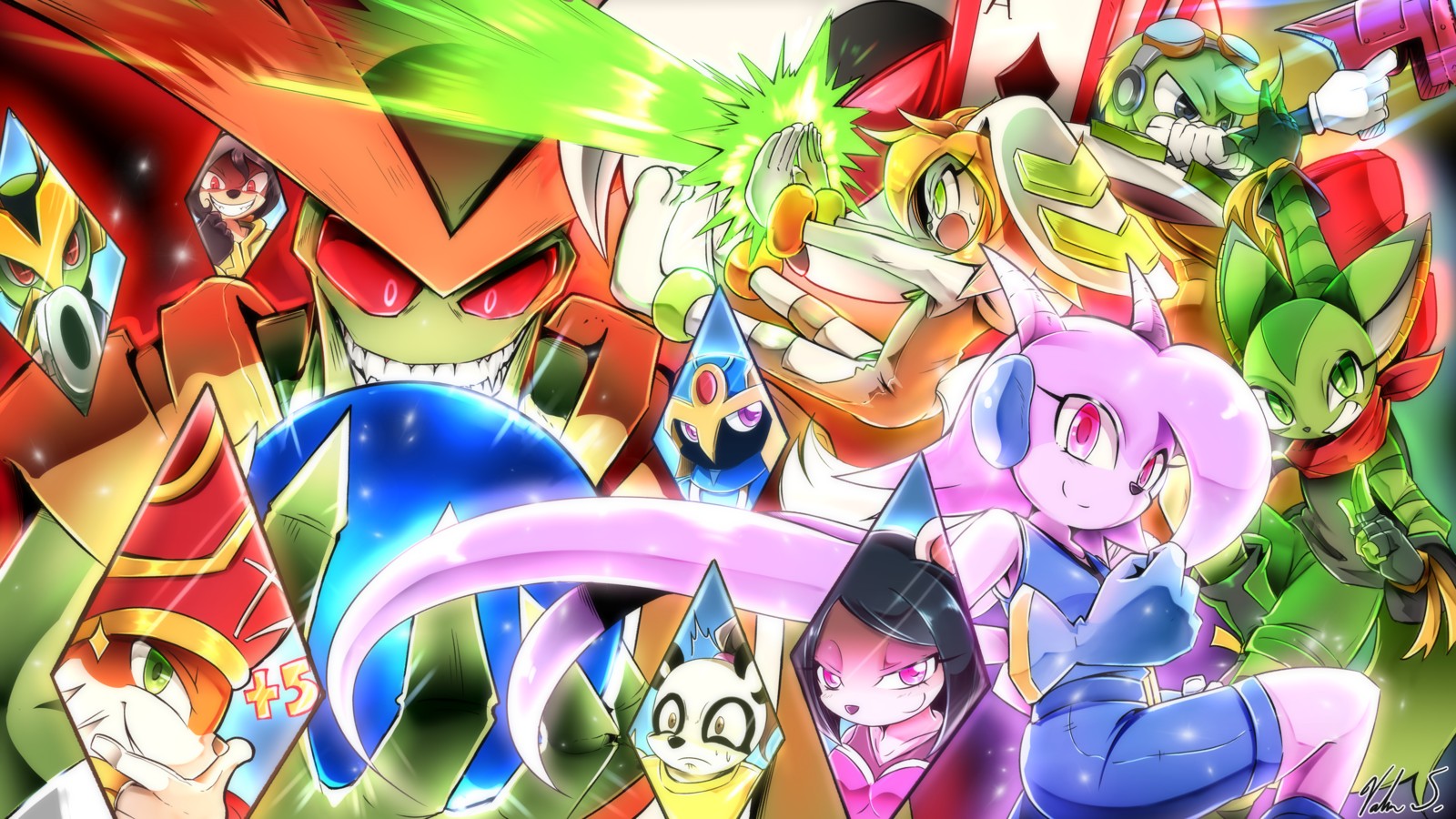 Anthro, Freedom Planet, Furry, Indie games, Video games Wallpaper