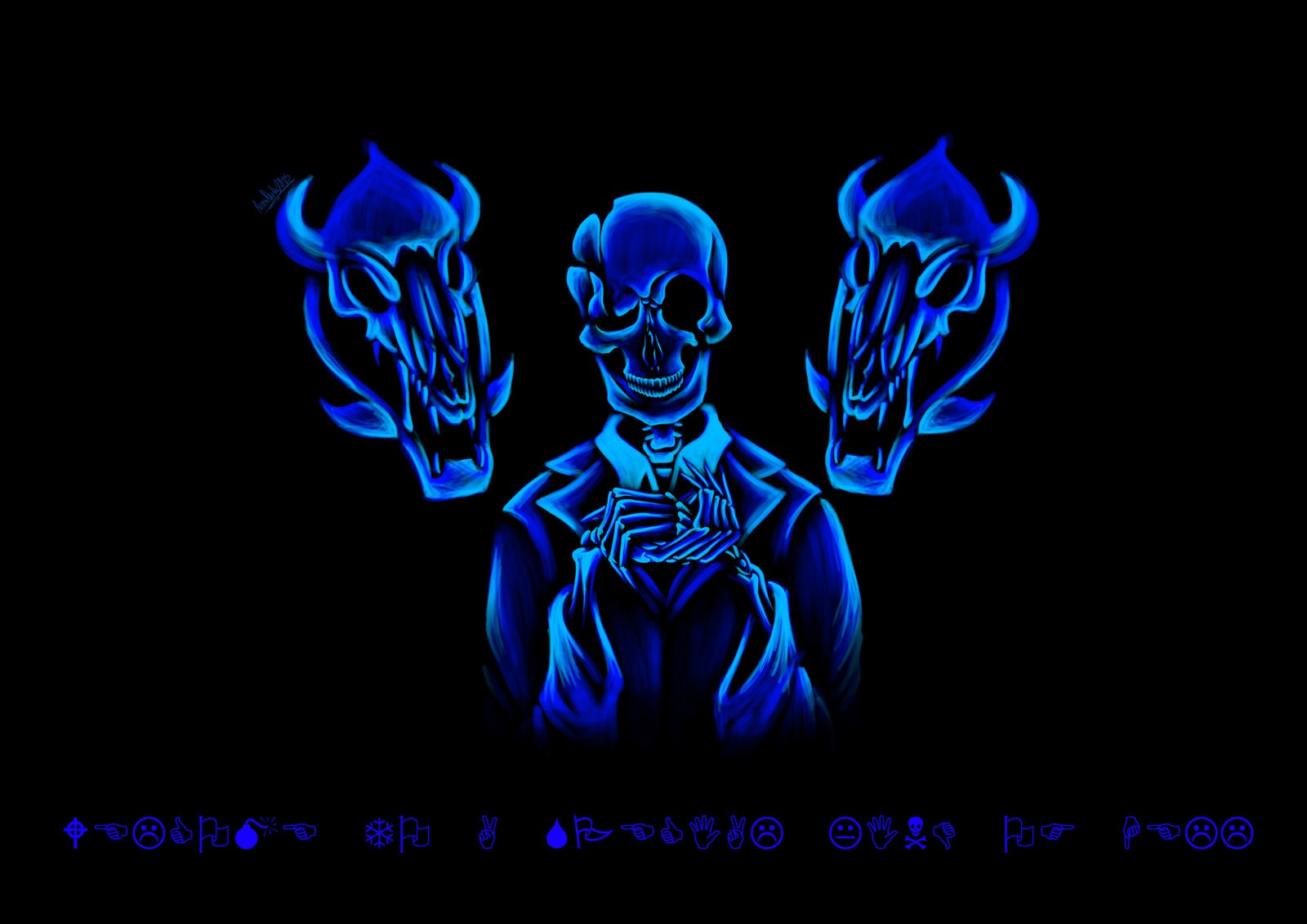 Undertale, W.D Gaster, Indie games Wallpapers HD / Desktop and Mobile Backgrounds