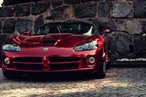 Dodge, Car, Red cars, Red, Wall, Dodge Viper