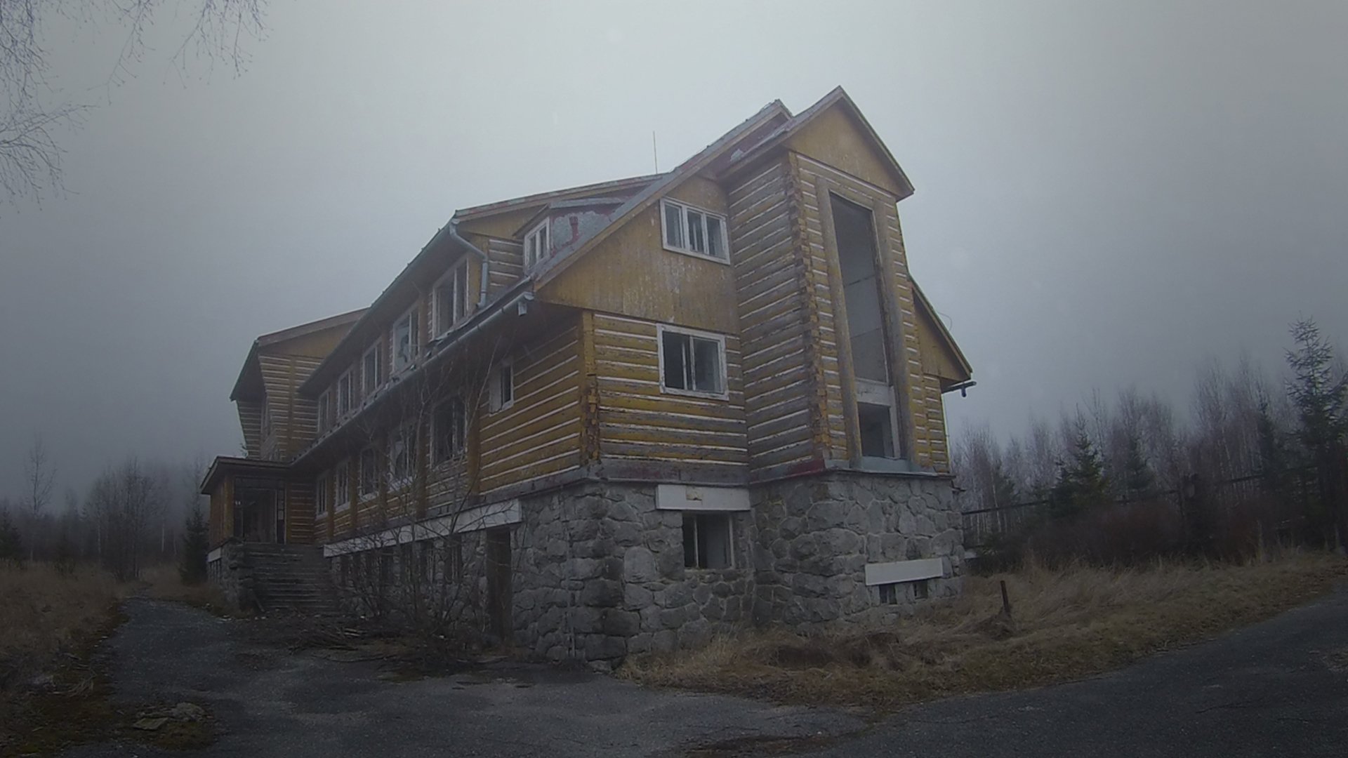 abandoned, Slovakia, Mist, Building Wallpaper