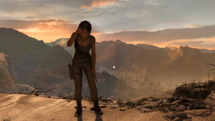 Lara Croft, Rise of Tomb Raider HD Wallpaper Desktop Background