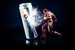 Pepsi, Toys, Iron Man, Digital art, 500px