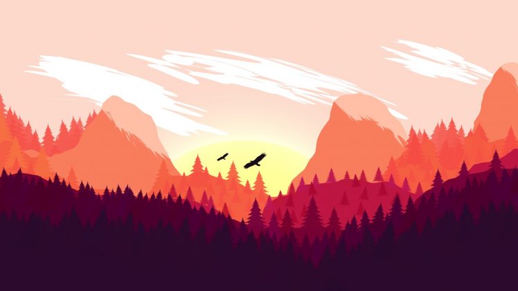 Freedom Glider, Minimalism, Mountain pass, Landscape, Metalanguage, Mountains HD Wallpaper Desktop Background