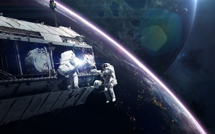 Vadim Sadovski, Astronaut, 500px, Science fiction, Digital art HD Wallpaper Desktop Background