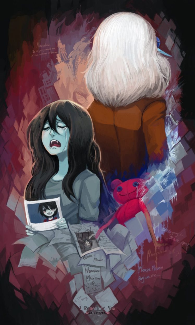 Marceline the vampire queen, Ice King, Simon Petrikov, Cartoon, Adventure Time HD Wallpaper Desktop Background