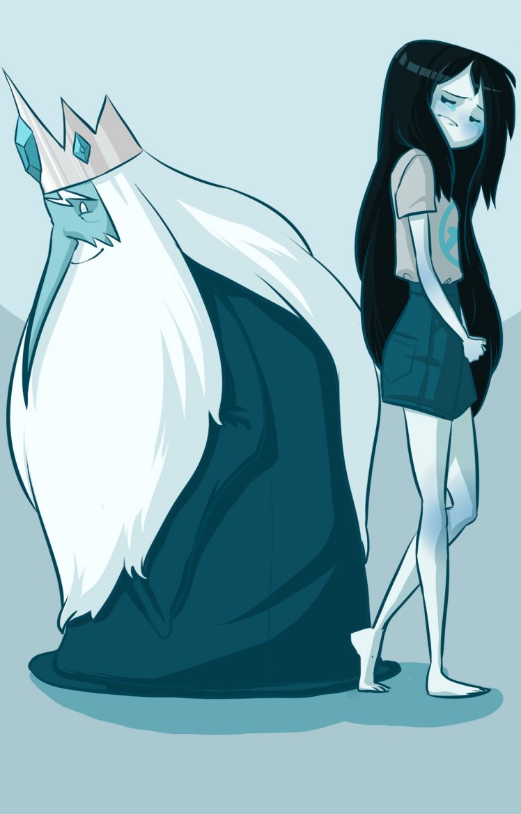 Marceline the vampire queen, Ice King, Cartoon, Adventure Time Wallpapers HD  / Desktop and Mobile Backgrounds