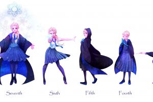 Princess Elsa, Cartoon, Frozen (movie), Harry Potter, Fan art