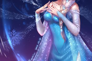 Princess Elsa, Cartoon, Frozen (movie), Fan art