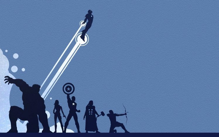 Hawkeye, Black Widow, The Avengers, Iron Man, Hulk, Thor, Captain America HD Wallpaper Desktop Background