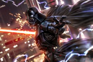 Darth Vader, Fan art, Digital art, Star Wars