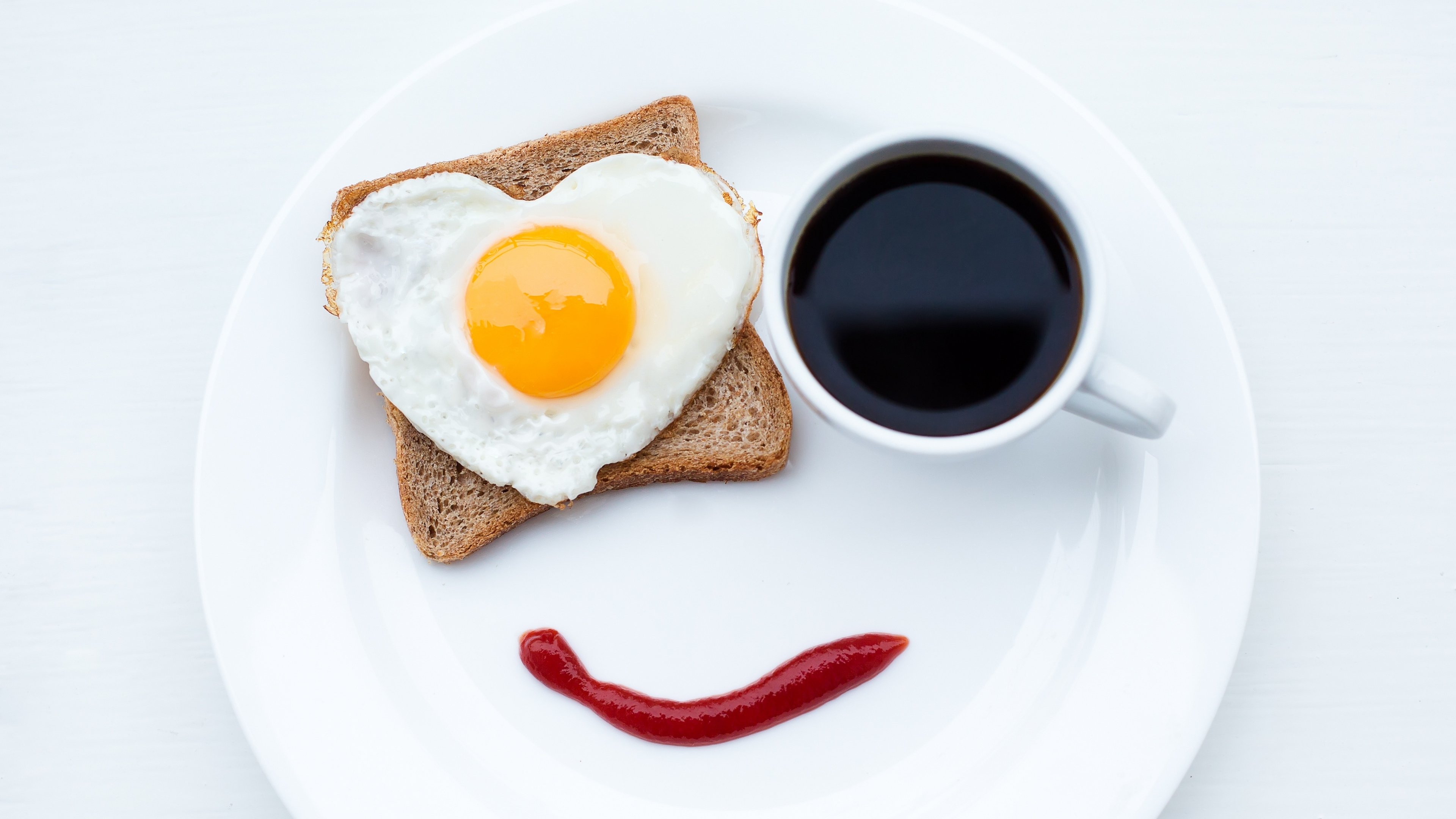 eggs, Toast, Coffee, Food, Breakfast Wallpaper