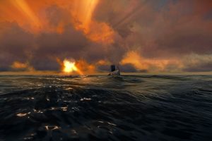 submarine, Video games, Sea, Silent hunter