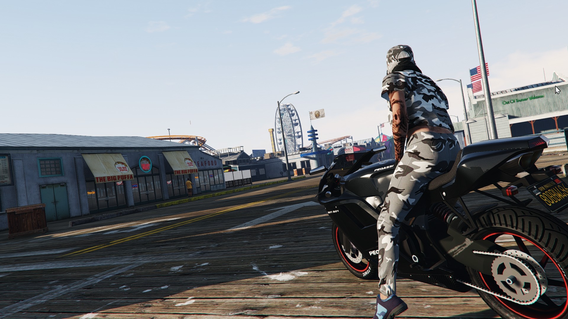 women, Grand Theft Auto V, Motorcycle, Video games Wallpaper
