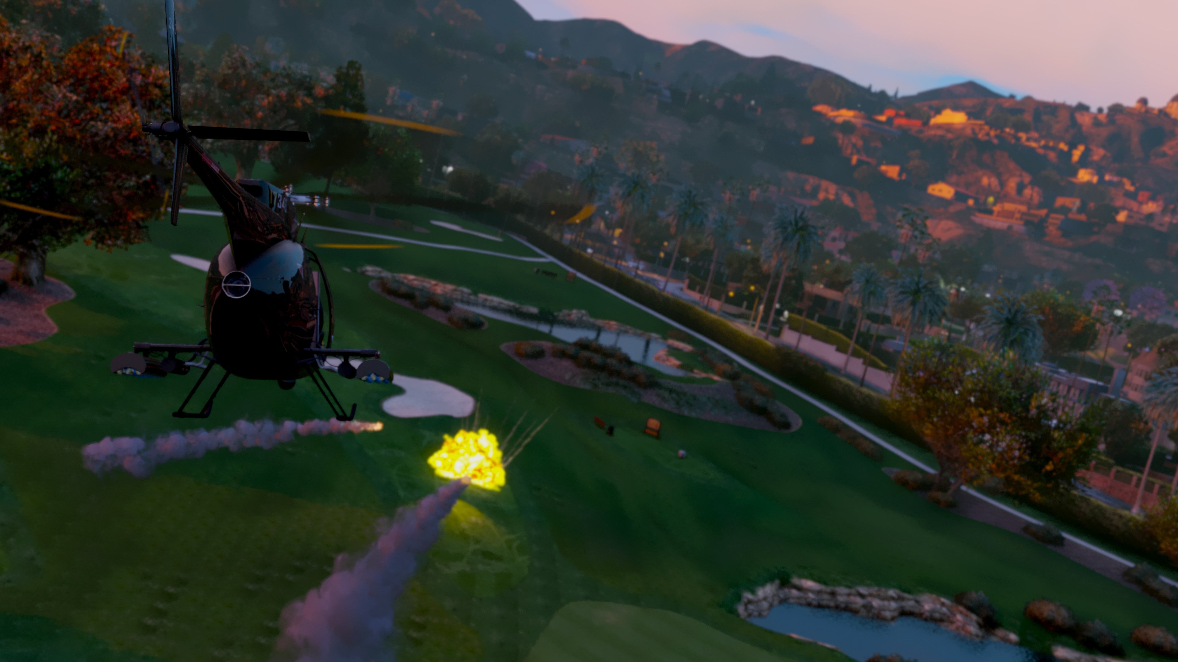 Mod, Grand Theft Auto V, Redux, Helicopter Wallpaper