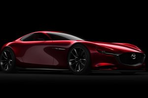 Mazda RX Vision Concept 2015, Mazda RX Vision, Concept cars, Car, Vehicle, Red cars