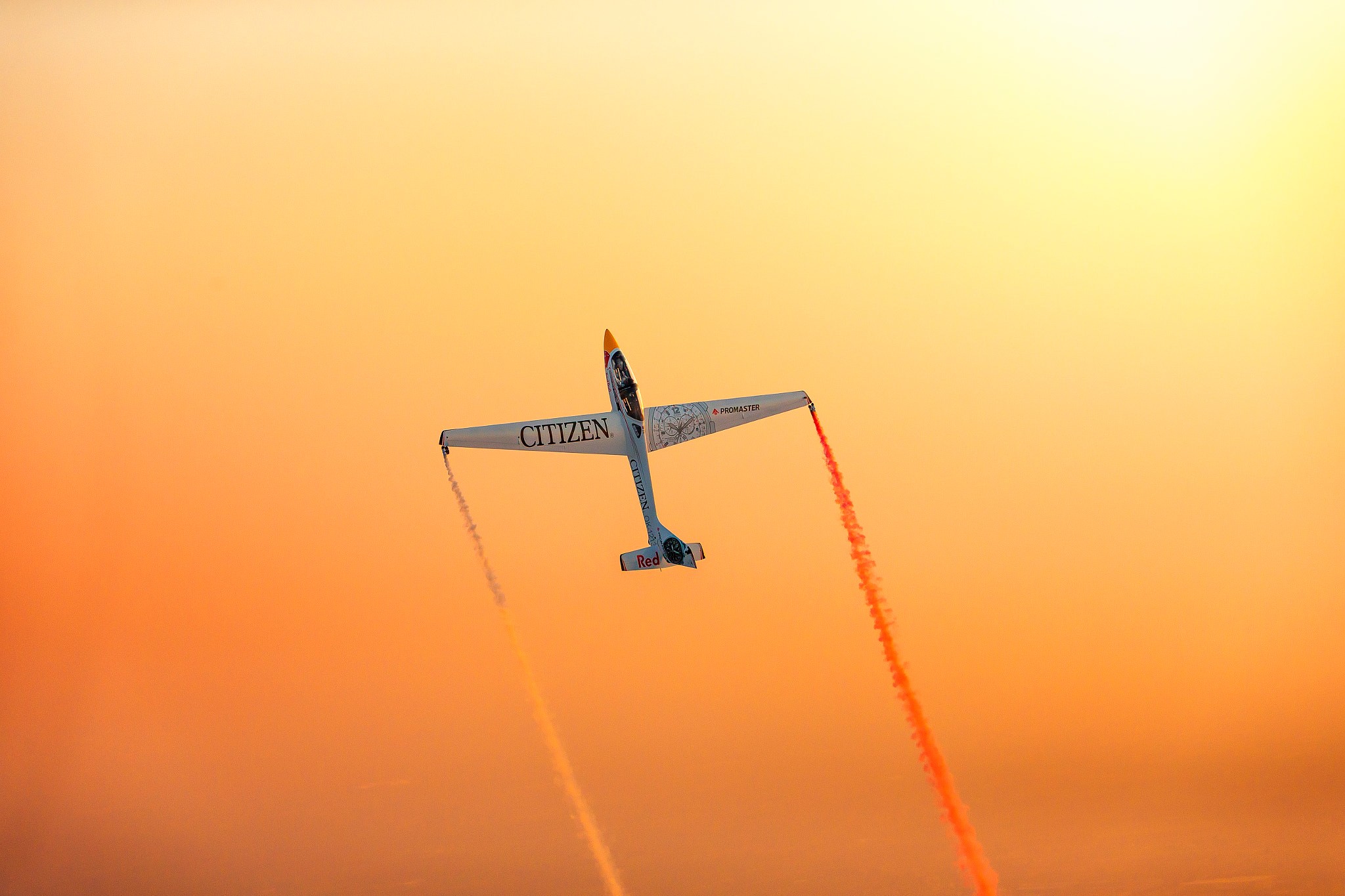 photography, Airplane, Airshows, Colored smoke, Glider Wallpaper