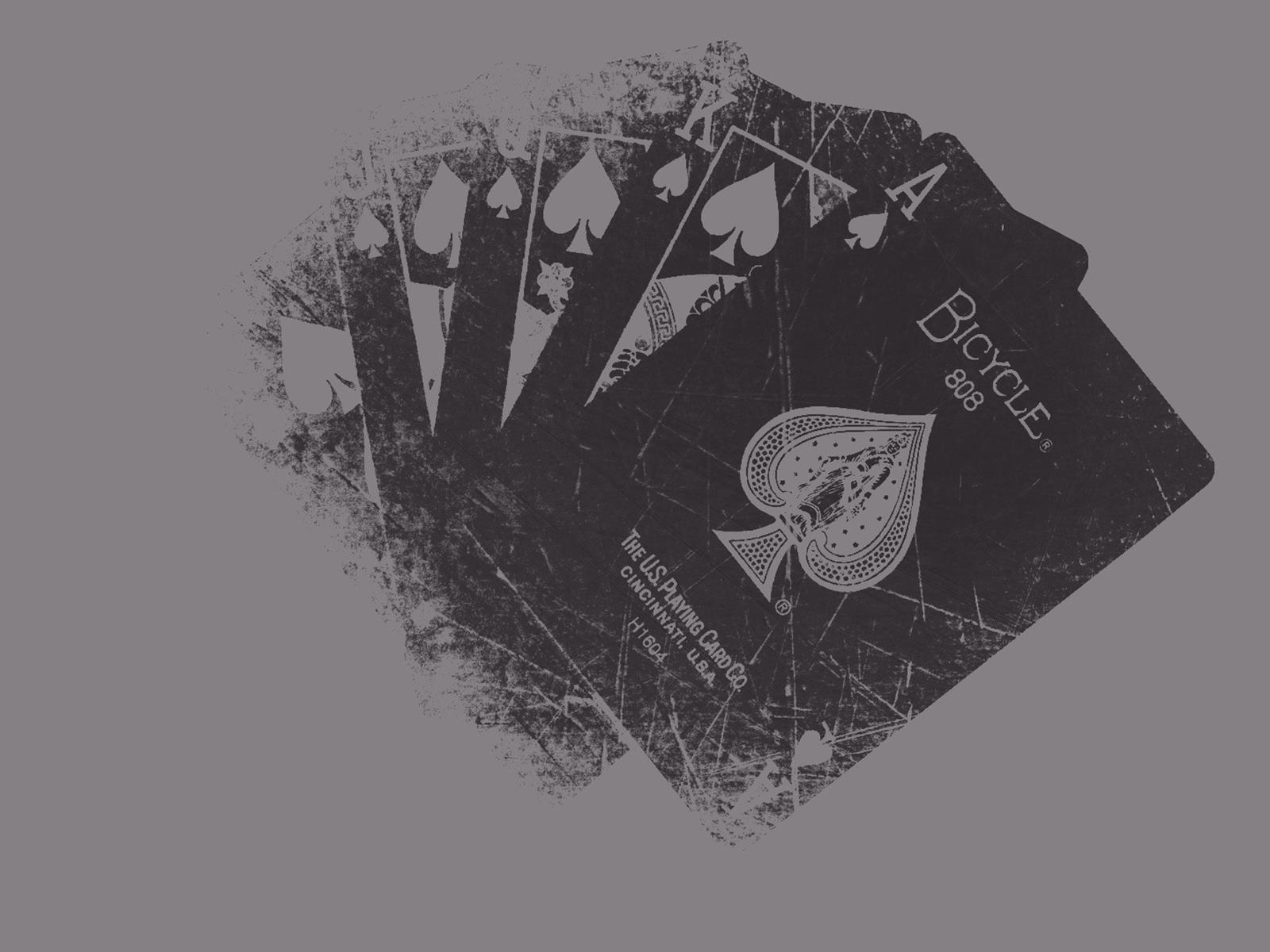 cards, Digital art, Simple background Wallpaper