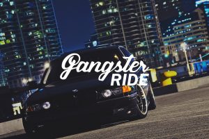 GANGSTER RIDE, Car, Tuning, Lowrider, BMW, Colorful