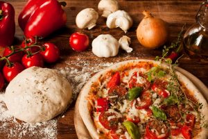 pizza, Food, Vegetables