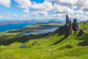 Scotland, The Old Man of Storr, Isle of  Skye