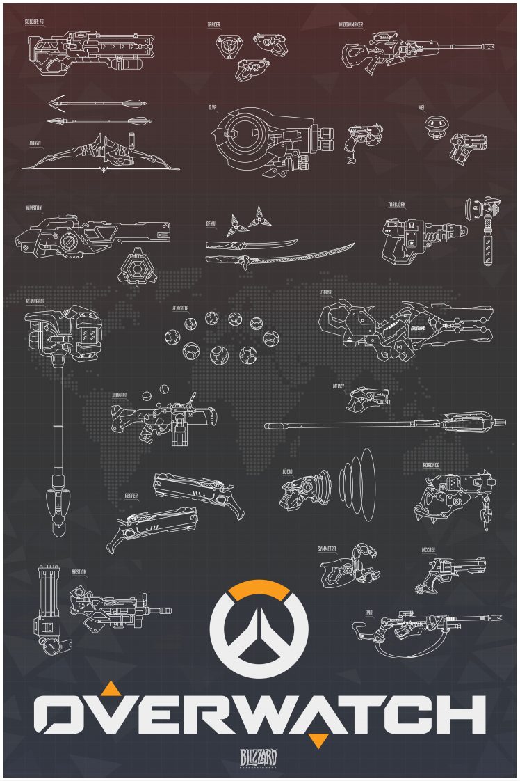 Overwatch, Overwatch Anniversary HD Wallpaper Desktop Background