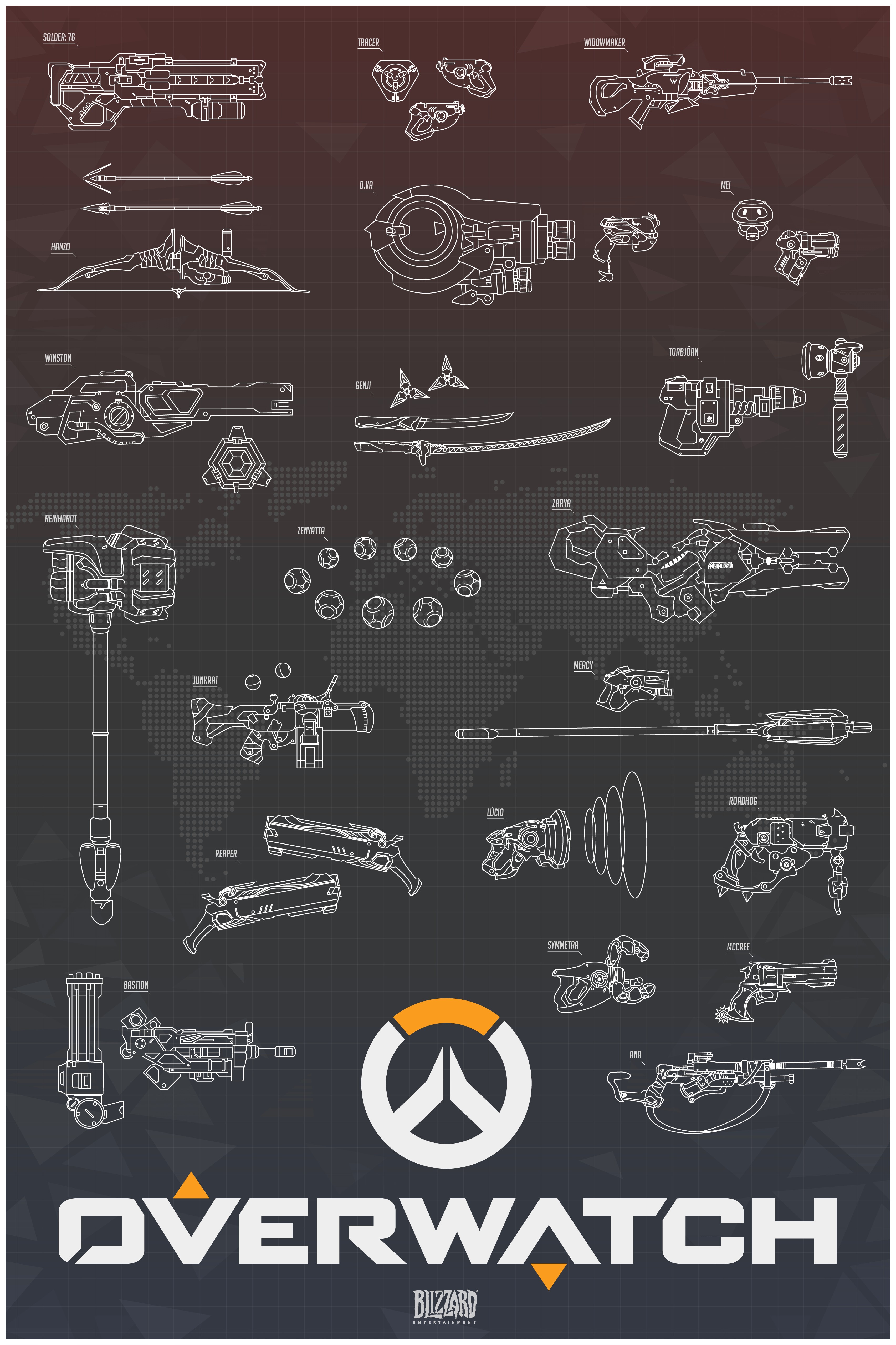 Overwatch, Overwatch Anniversary Wallpaper