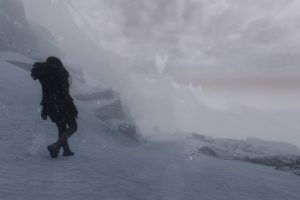 The Elder Scrolls V: Skyrim, Snow, Mountains, Mist