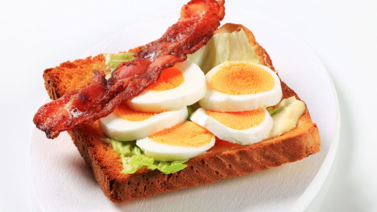 eggs, Bacon, Breakfast, Food, Toast HD Wallpaper Desktop Background