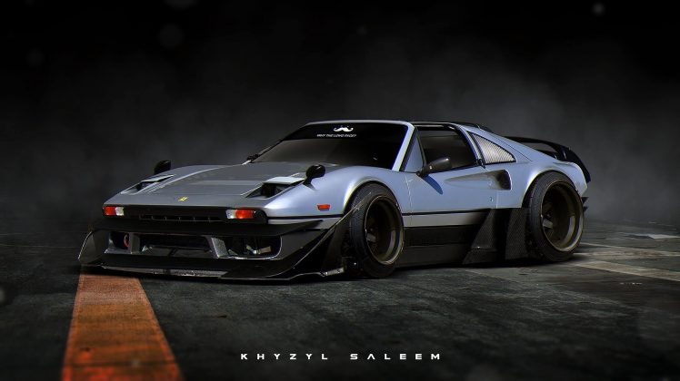 Khyzyl Saleem, Car, Ferrari, Ferrari GTO HD Wallpaper Desktop Background