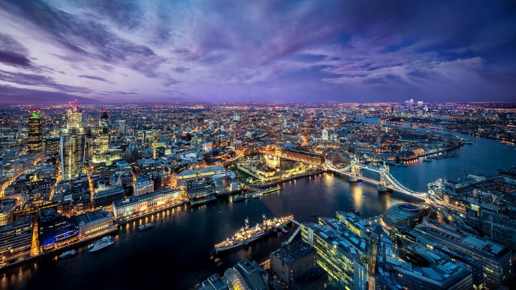 cityscape, London Bridge HD Wallpaper Desktop Background