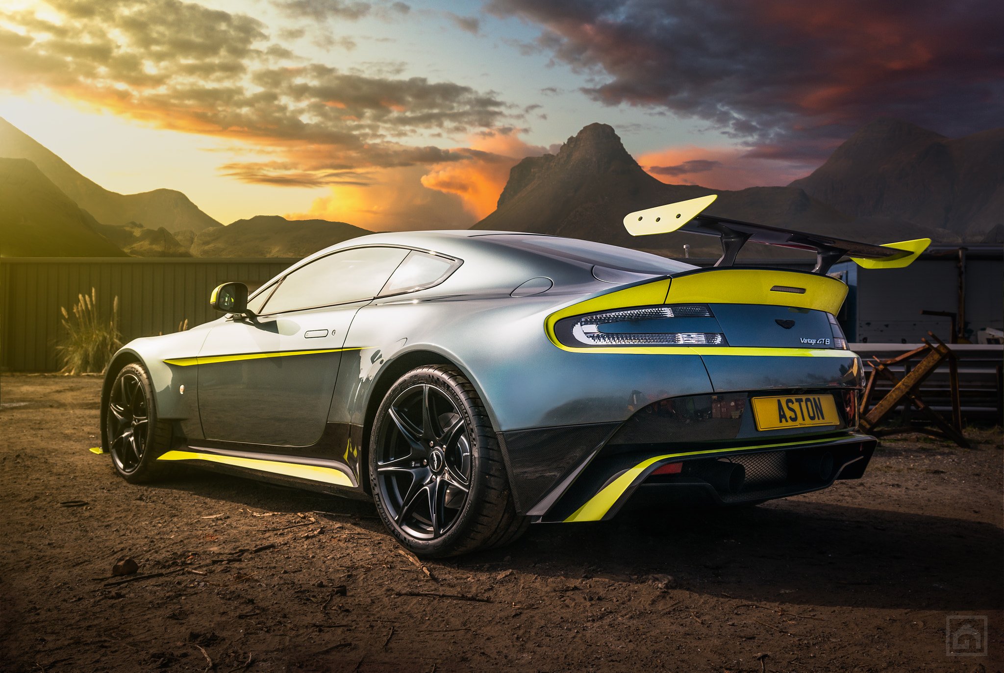 Kris Greenwell, Aston Martin, Car, Sky, Sunlight, Vehicle, 500px Wallpaper