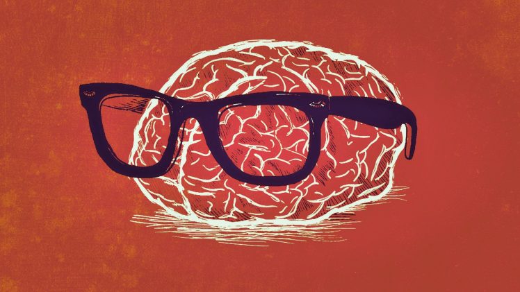 nerds, Brain, Glasses HD Wallpaper Desktop Background