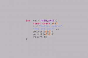 minimalism, Programming