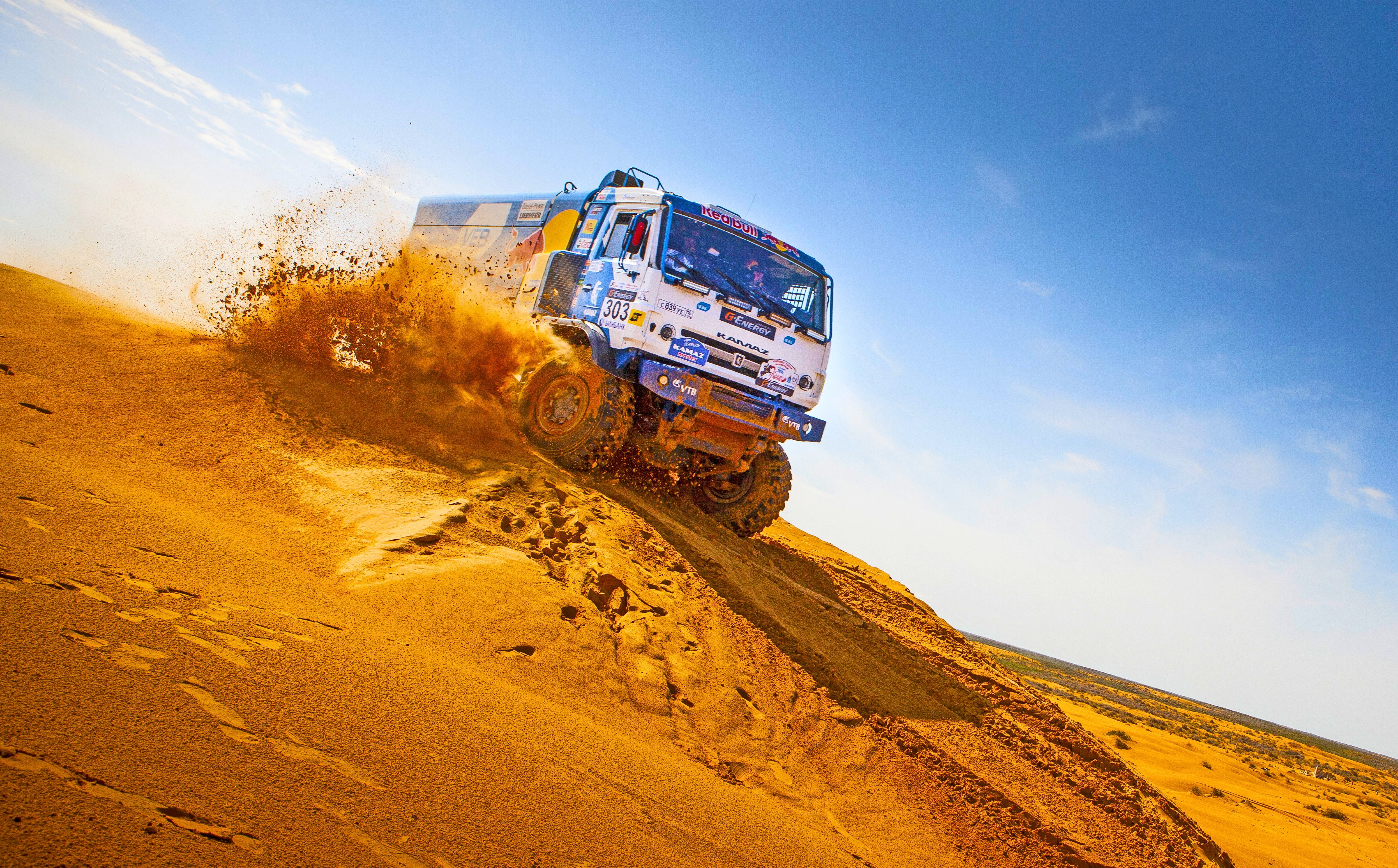Kamaz, Sand Wallpaper