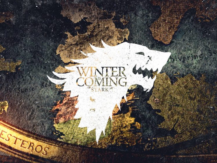 Game Of Thrones Wolf World Map Wallpapers Hd Desktop And