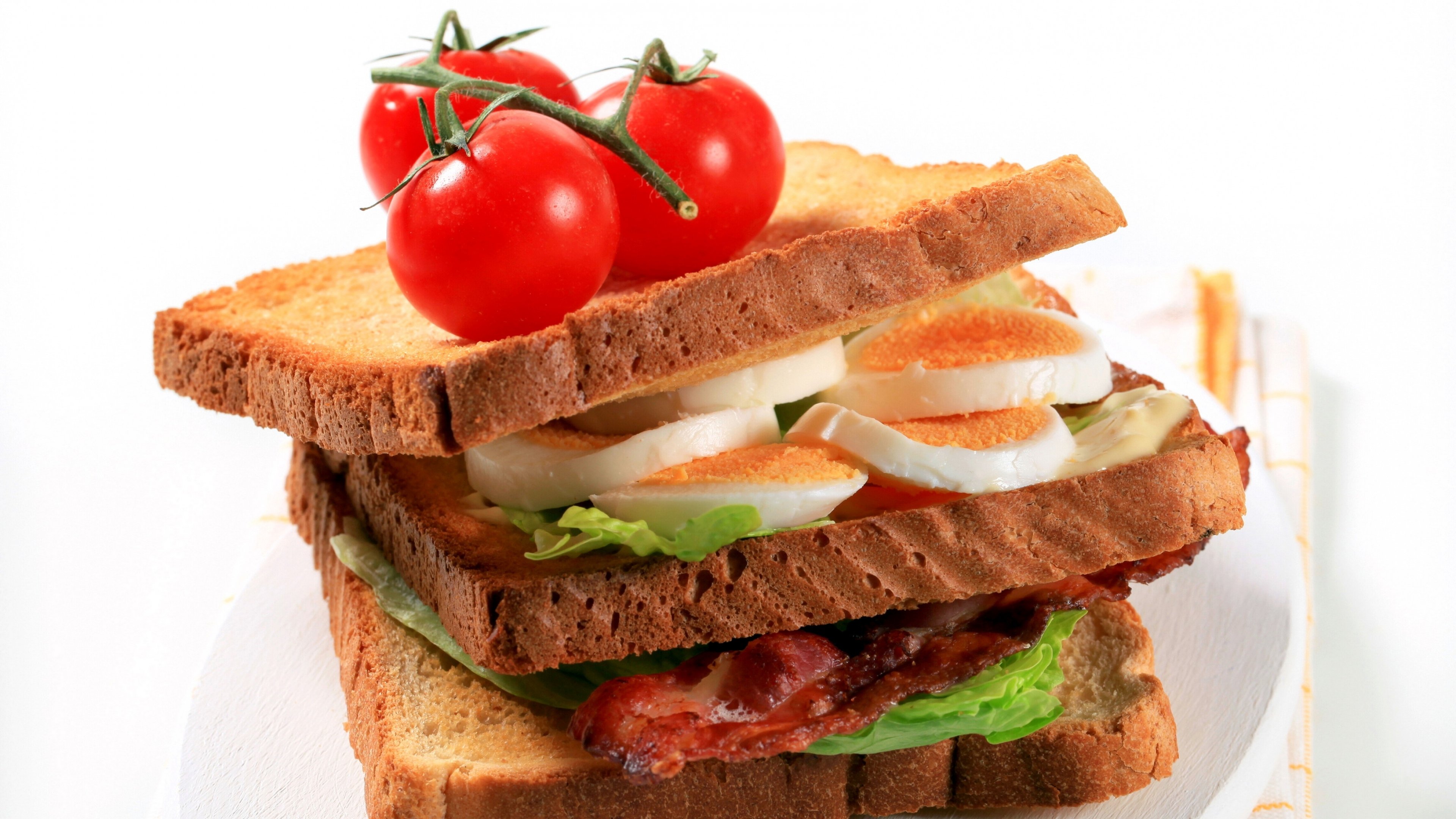 toast, Eggs, Bacon, Food Wallpaper