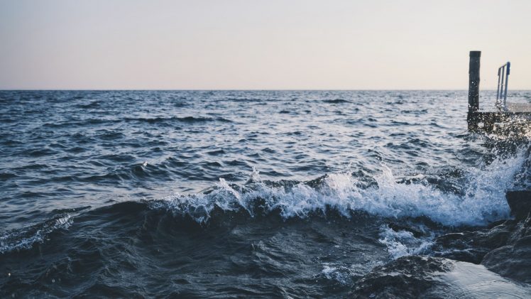 water, Waves, Dock HD Wallpaper Desktop Background