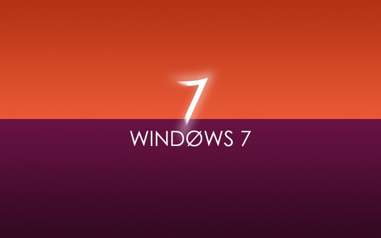 Microsoft Windows, Windows 7, Computer, Typography HD Wallpaper Desktop Background