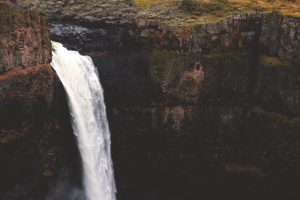 waterfall, Cliff, Nature