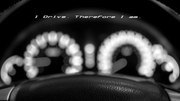car, Driver, Typography, Quote, Honda accord, Instrument panel HD Wallpaper Desktop Background