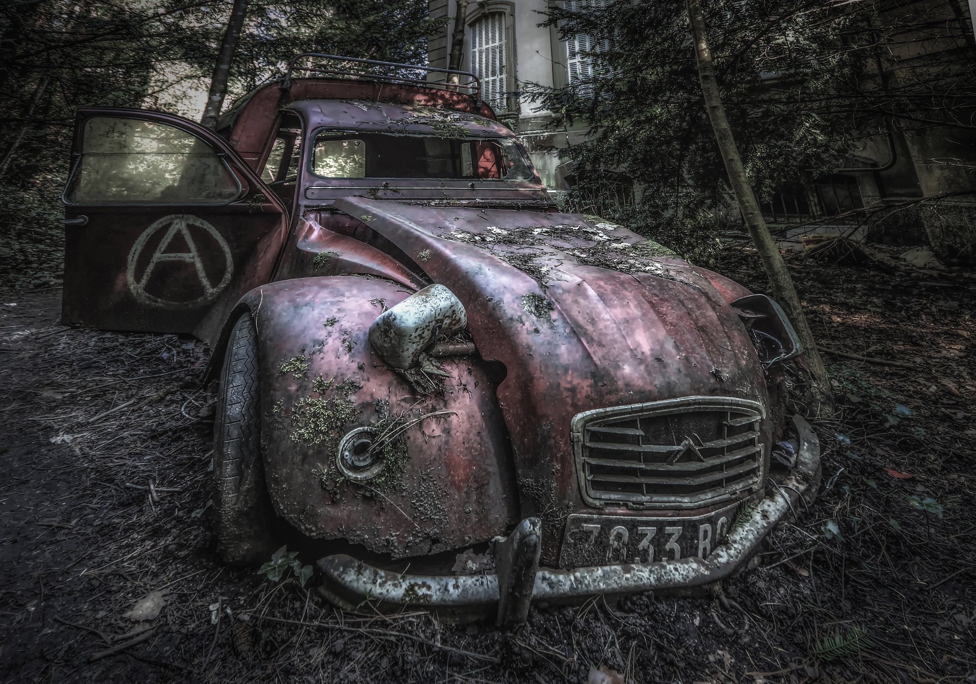 Citroën, Car, Vehicle, Wreck Wallpaper